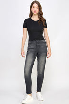 Cavendish Wear Essential Black Denim Jeans front view