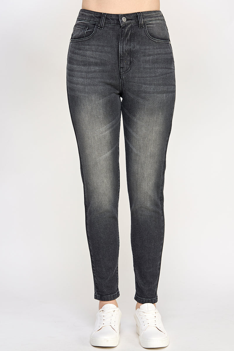Cavendish Wear Essential Black Denim Jeans styled view