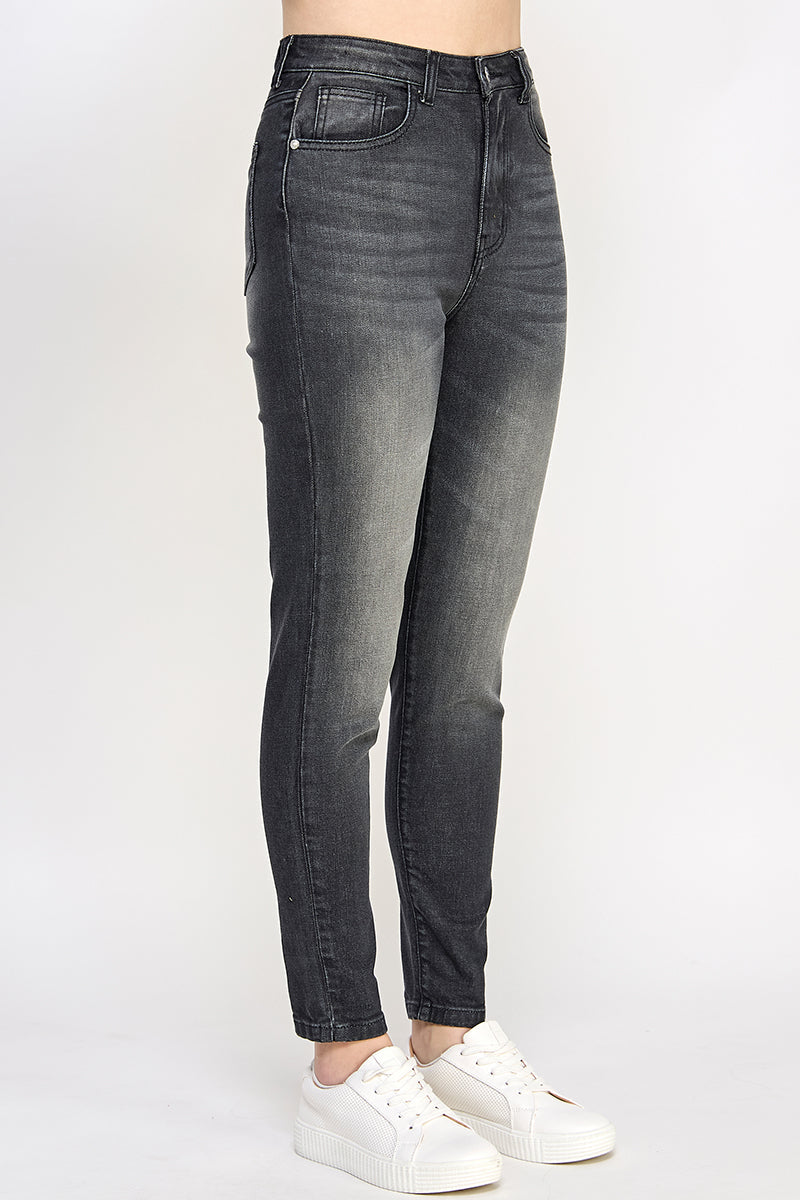 Cavendish Wear Essential Black Denim Jeans detail view
