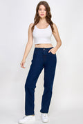Cavendish Wear Indigo Blue Straight Jeans front view