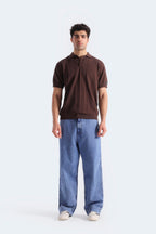 Baggy Fit Jeans - Indigo Blue