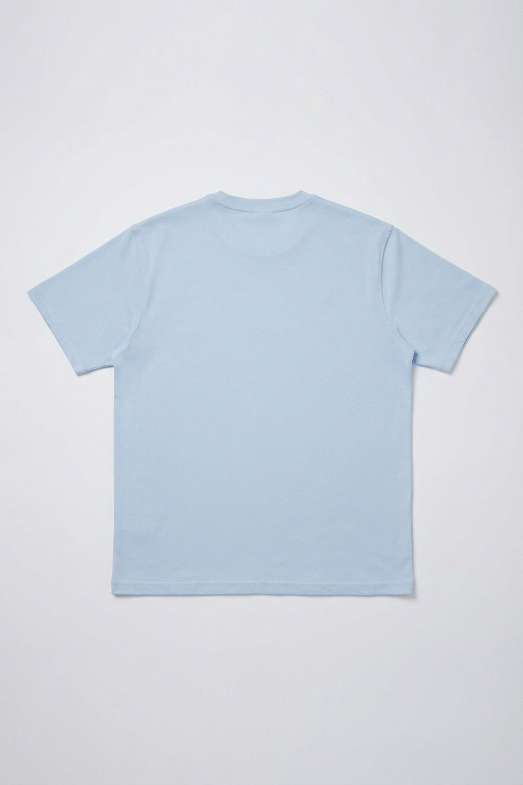 Cavendish Wear Cool Blue Boxy Fit T-Shirt styled view