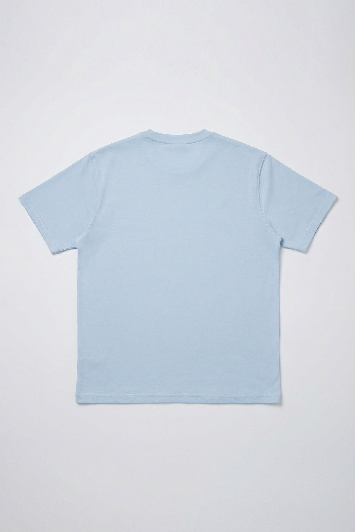 Cavendish Wear Cool Blue Boxy Fit T-Shirt styled view