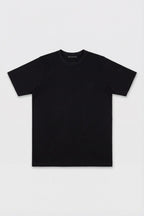 Cavendish Wear Jet Black Essential T-Shirt detail view