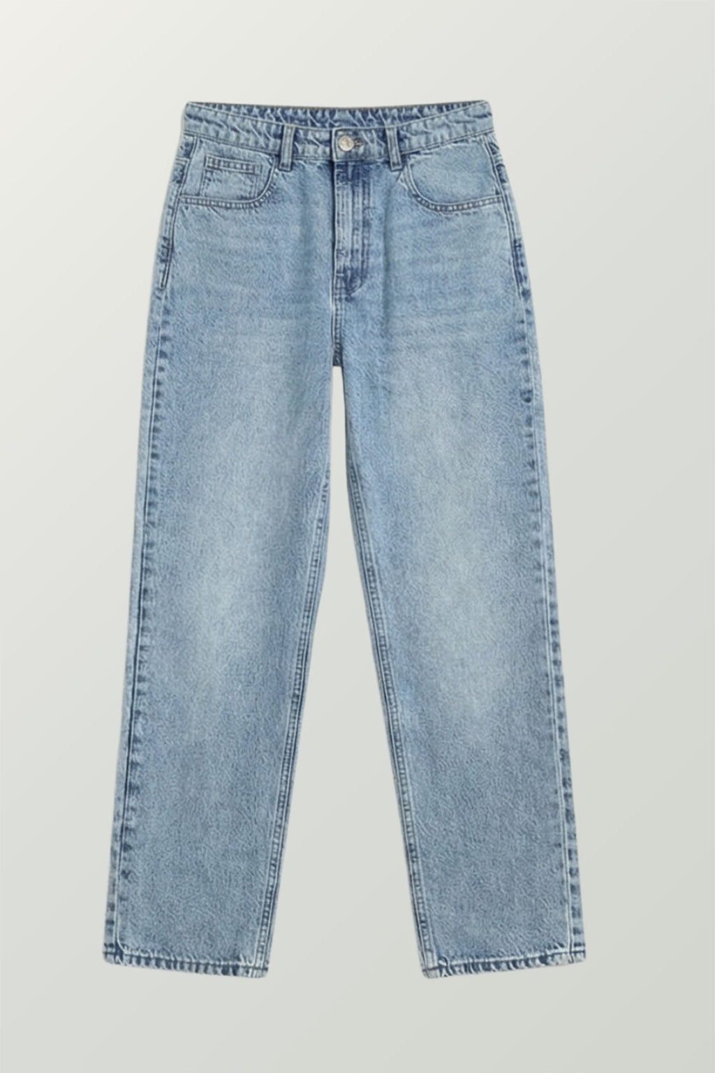 Cavendish Wear Acid Wash Blue Straight Fit Jeans detail view