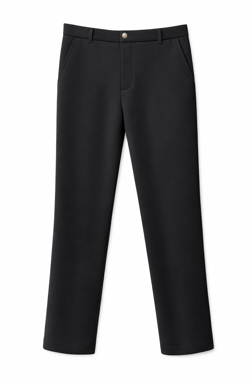 IVAR Shadowcast Charcoal Scuba Korean Pant flat lay