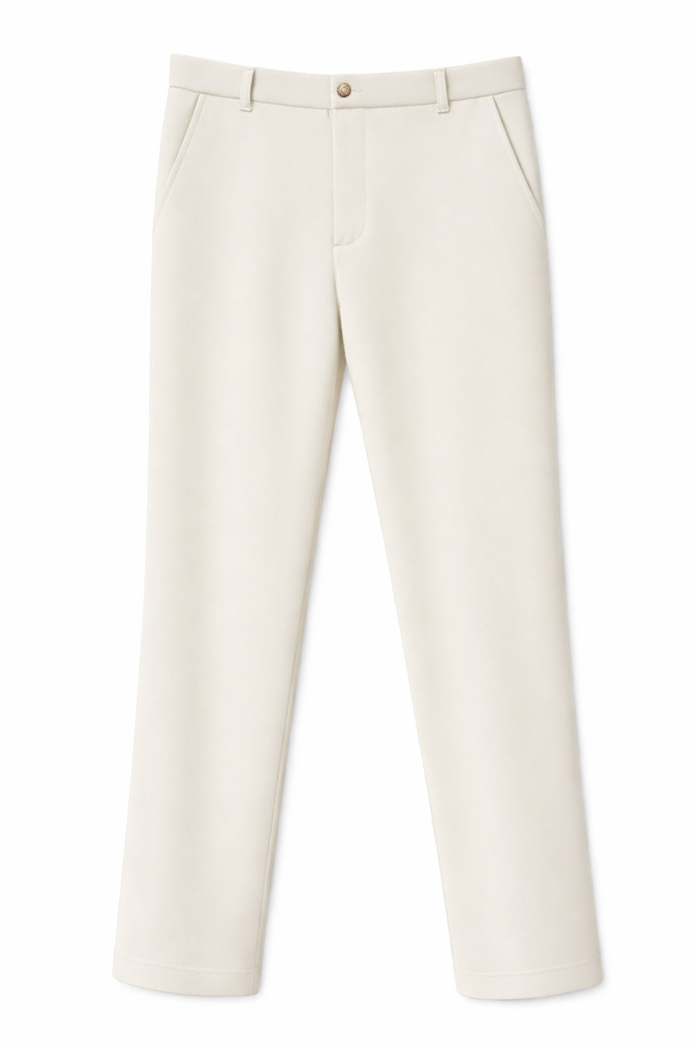 IVAR Cloudline Off-White Scuba Korean Pant styled view