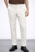 IVAR Cloudline Off-White Scuba Korean Pant front view